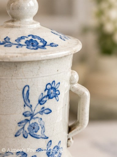 Antique French Saint-Uze Cafétière, Coffee Pot, c. 1880–1910