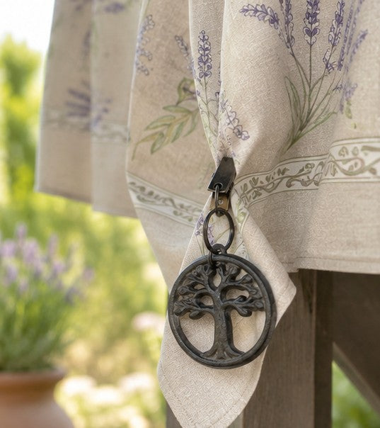 French Tablecloth Weights, Set of 4, Lavender, Cicadas, Tree or Dragonfly
