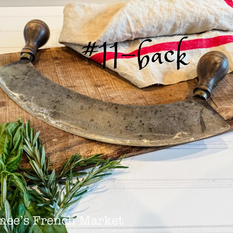 Vintage Herb Chopper/Mezzaluna/Hachoirs - c. 1920 (New Styles - July 2025)